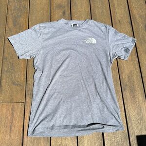 The North Face Men's T-Shirt, New No Tags, unwashed, unworn, grey, small